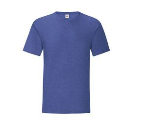 Fruit of the Loom SC150 - ICONIC T-shirt Heren Heather Royal