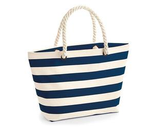 Westford mill WM680 - BOARDWALK Strand Tas Natural/Navy