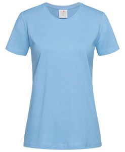 Stedman STE2600 - T-shirt met ronde hals voor vrouwen Classic-T Light Blue
