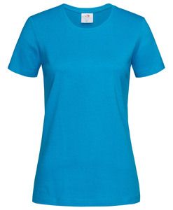 Stedman STE2600 - T-shirt met ronde hals voor vrouwen Classic-T Ocean Blue