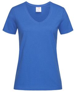 Stedman STE2700 - V-hals T-shirt voor vrouwen Bright Royal