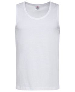 Stedman STE2800 - Shirt zonder mouwen voor mannen White