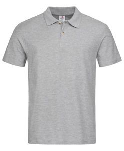 Stedman STE3000 - Poloshirt met korte mouwen voor mannen Grey Heather