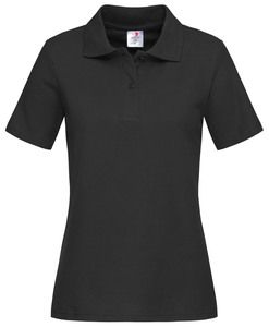 Stedman STE3100 - Poloshirt met korte mouwen voor vrouwen Black Opal
