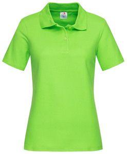 Stedman STE3100 - Poloshirt met korte mouwen voor vrouwen Kiwi Green
