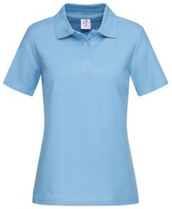 Stedman STE3100 - Poloshirt met korte mouwen voor vrouwen Light Blue