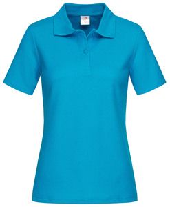 Stedman STE3100 - Poloshirt met korte mouwen voor vrouwen Ocean Blue