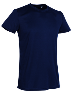 Stedman STE8000 - T-shirt met ronde hals voor mannen ACTIVE SPORTS-T Blue Midnight