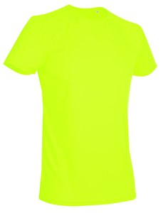 Stedman STE8000 - T-shirt met ronde hals voor mannen ACTIVE SPORTS-T Cyber Yellow