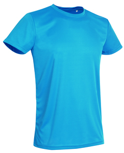 Stedman STE8000 - T-shirt met ronde hals voor mannen ACTIVE SPORTS-T Hawaii Blue
