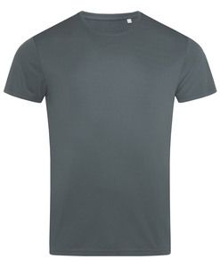 Stedman STE8000 - T-shirt met ronde hals voor mannen ACTIVE SPORTS-T Granite Grey
