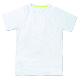 Stedman STE8410 - T-shirt met ronde hals voor mannen Active-Dry  White
