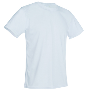 Stedman STE8600 - T-shirt met ronde hals voor mannen Active-Dry White