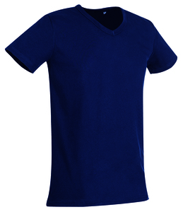 Stedman STE9010 - V-hals T-shirt voor mannen Ben  Marina Blue