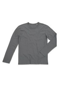 Stedman STE9040 - T-shirt met lange mouwen voor mannen Morgan Slate Grey