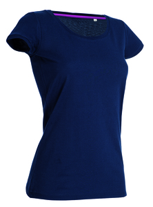 Stedman STE9120 - T-shirt met ronde hals voor vrouwen Megan Marina Blue