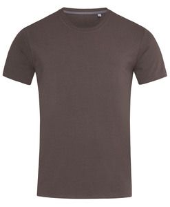 Stedman STE9600 - T-shirt met ronde hals voor mannen Clive  Dark Chocolate