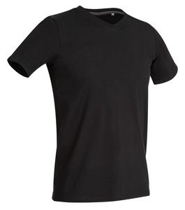 Stedman STE9610 - V-hals T-shirt voor mannen Clive Black Opal