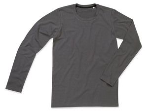 Stedman STE9620 - T-shirt met lange mouwen voor mannen Clive Slate Grey