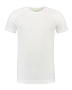 Lemon & Soda LEM1269 - T-shirt Crewneck katoen/elastisch voor hem White