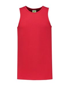 Lemon & Soda LEM1275 - Tanktop katoen/elastisch voor hem Red