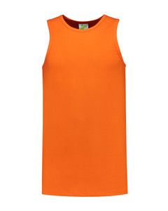 Lemon & Soda LEM1275 - Tanktop katoen/elastisch voor hem Orange