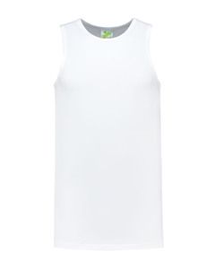 Lemon & Soda LEM1275 - Tanktop katoen/elastisch voor hem White