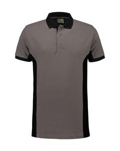 Lemon & Soda LEM4600 - Polo Workwear SS Pearl Grey/BK