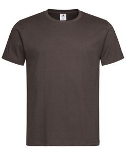 Stedman STE2000 - T-shirt met ronde hals voor mannen Classic-T Dark Chocolate