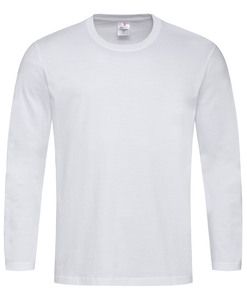 Stedman STE2130 - T-shirt met lange mouwen voor mannen COMFORT White