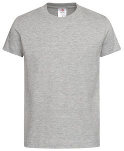 Stedman STE2220 - T-shirt met ronde hals voor kinderen Classic-T Organic  Grey Heather