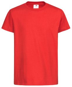 Stedman STE2220 - T-shirt met ronde hals voor kinderen Classic-T Organic  Scarlet Red