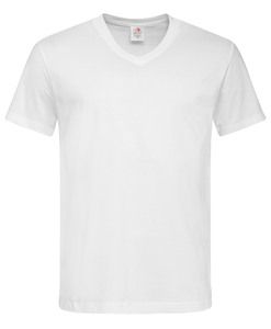 Stedman STE2300 - V-hals T-shirt voor mannen Classic-T  White