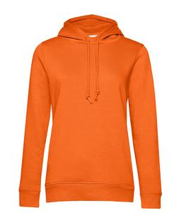 B&C BCW34B - Bio-hoodie voor dames Pure Orange