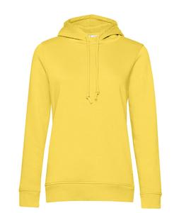 B&C BCW34B - Bio-hoodie voor dames Yellow Fizz