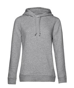 B&C BCW34B - Bio-hoodie voor dames