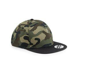 Beechfield BF691 - Camo snapback Jungle Camo/ Black