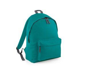 Bag Base BG125 - Fashion Backpack Emerald/ Graphite Grey