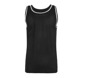 Build Your Brand BY009 - Tanktop van mesh Black / White