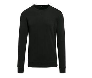 Build Your Brand BY010 - Lichtgewicht sweater met ronde hals Black