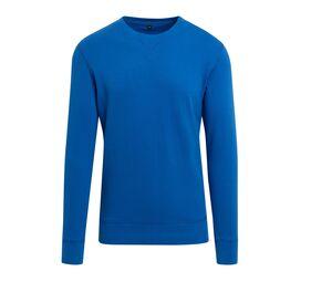 Build Your Brand BY010 - Lichtgewicht sweater met ronde hals Cobalt Blue
