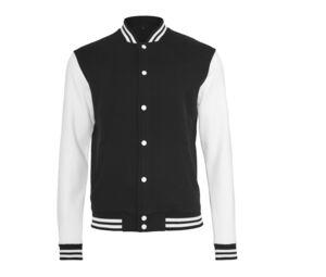 Build Your Brand BY015 - Baseball vest Black / White