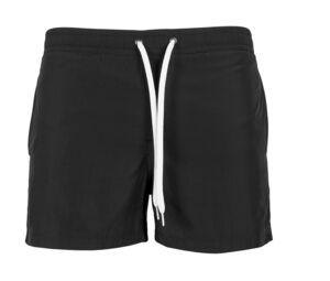Build Your Brand BY050 - Strandshorts Black