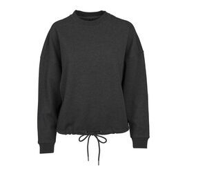 Build Your Brand BY058 - Oversized dames sweater met ronde hals