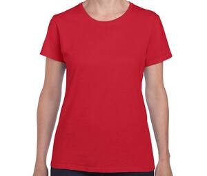 Gildan GN182 - Dames 180 T-shirt met ronde hals Red