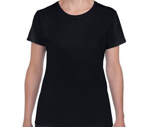 Gildan GN182 - Dames 180 T-shirt met ronde hals Black