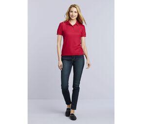 Gildan GN759 - Dames polykatoen 200 polo  Dark Heather