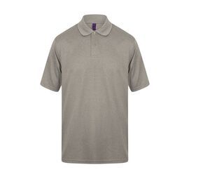 Henbury HY475 - Coolplus® Polo-Shirt Heather Grey