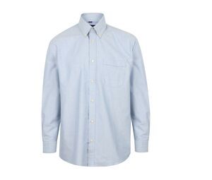 Henbury HY510 - Classic Oxford overhemd met Lange Mouw