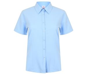 Henbury HY596 - Overhemd dames ademend Light Blue